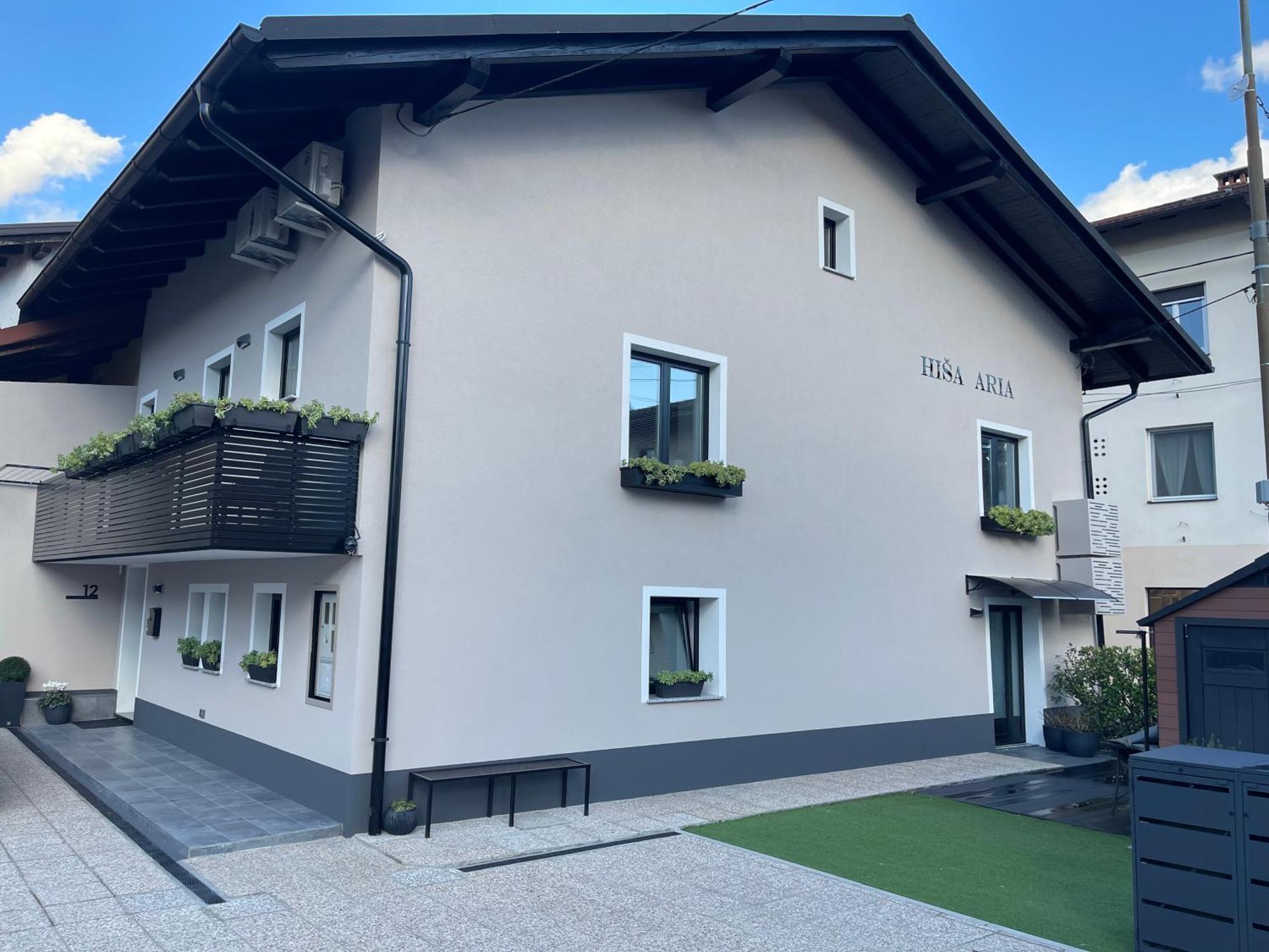 Apartment Aria Kobarid Buitenkant foto
